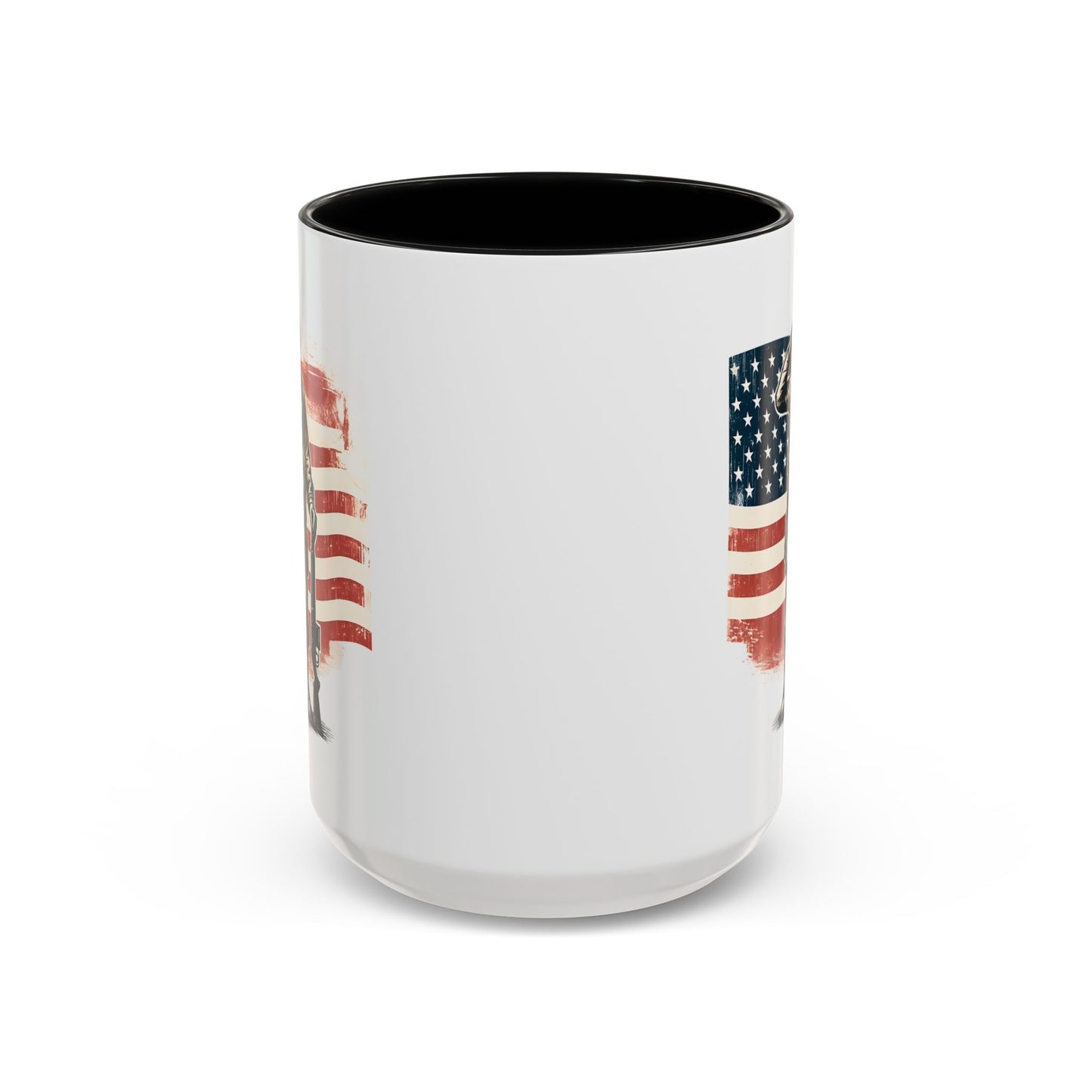 4th of July Mug - American Soldier Flag