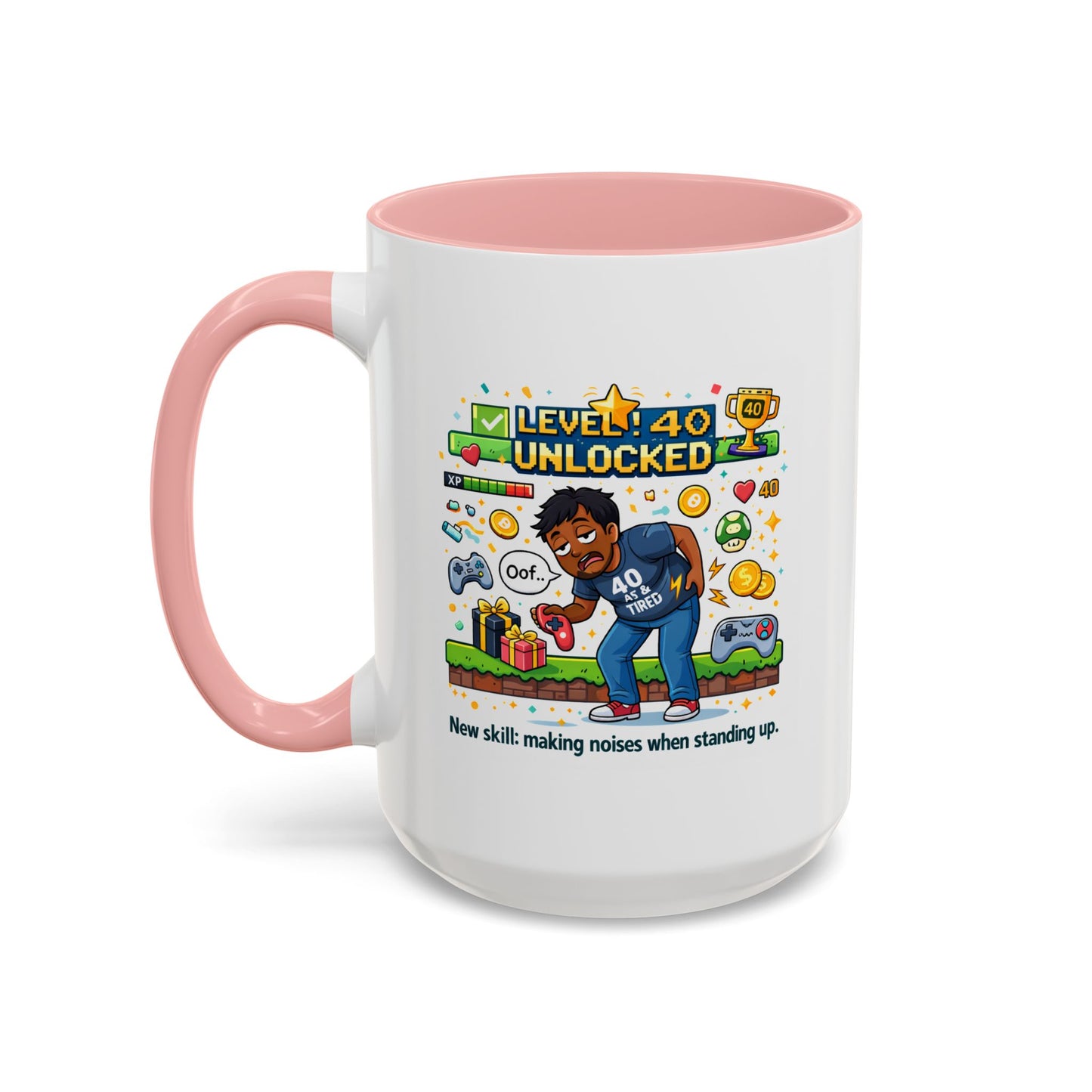 Birthday Mug - Level 40 Unlocked