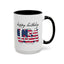 4th of July Mug - Happy Birthday USA