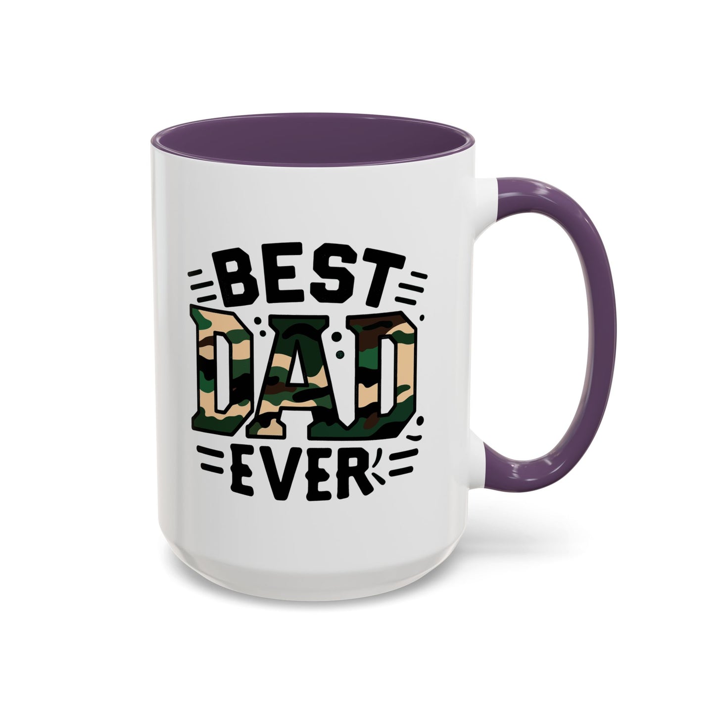 Father's Day Mug - Best Dad Ever Cammo
