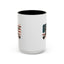 4th of July Mug - Skull Guns Flag
