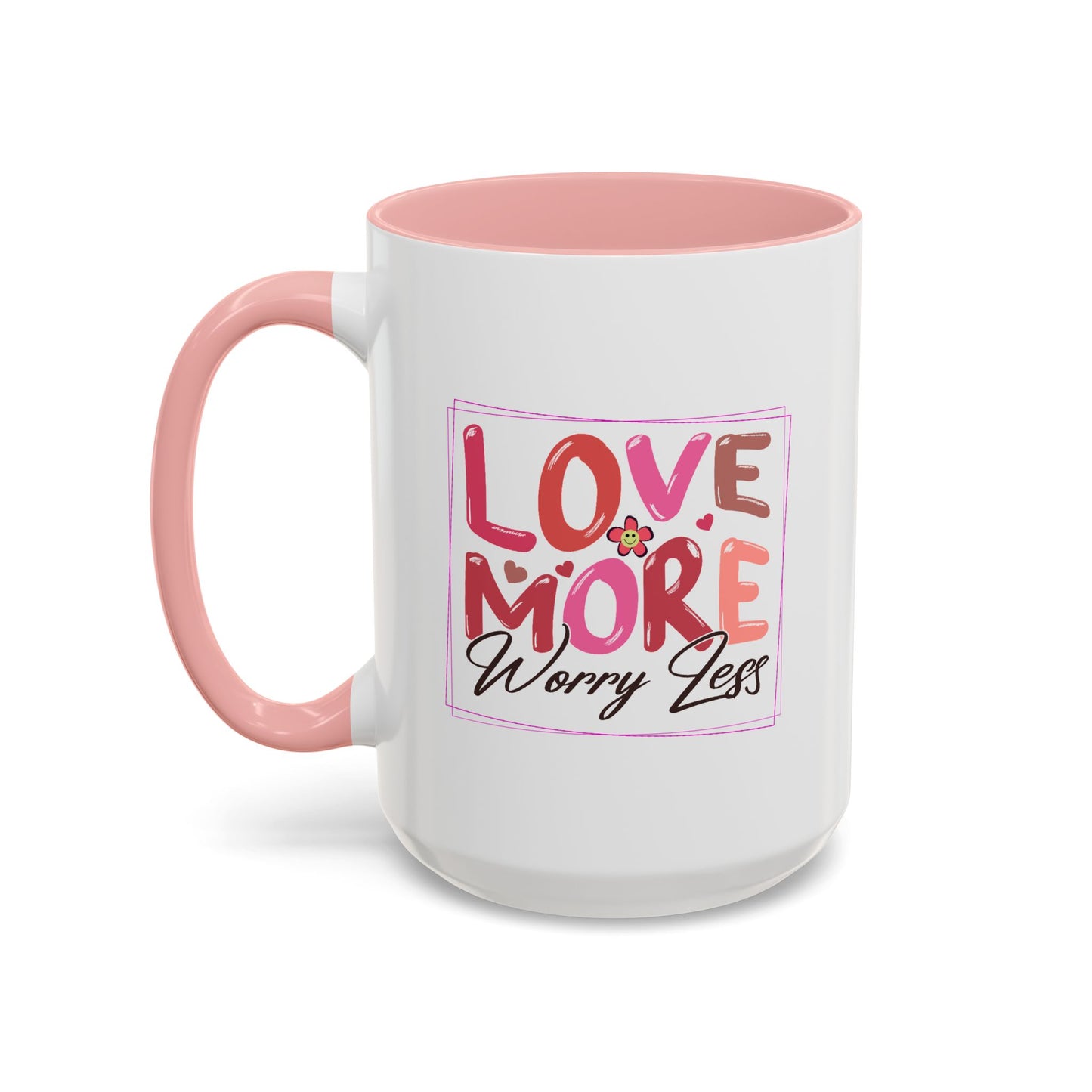 Wellness Mug - Love More Worry Less Frame