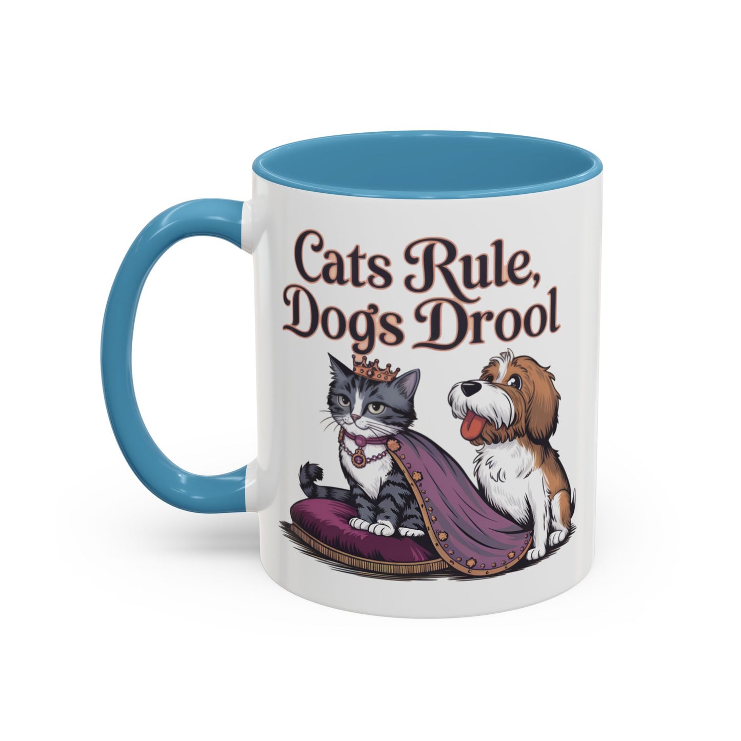 Animal Mug - Cats Rule Dogs Drool