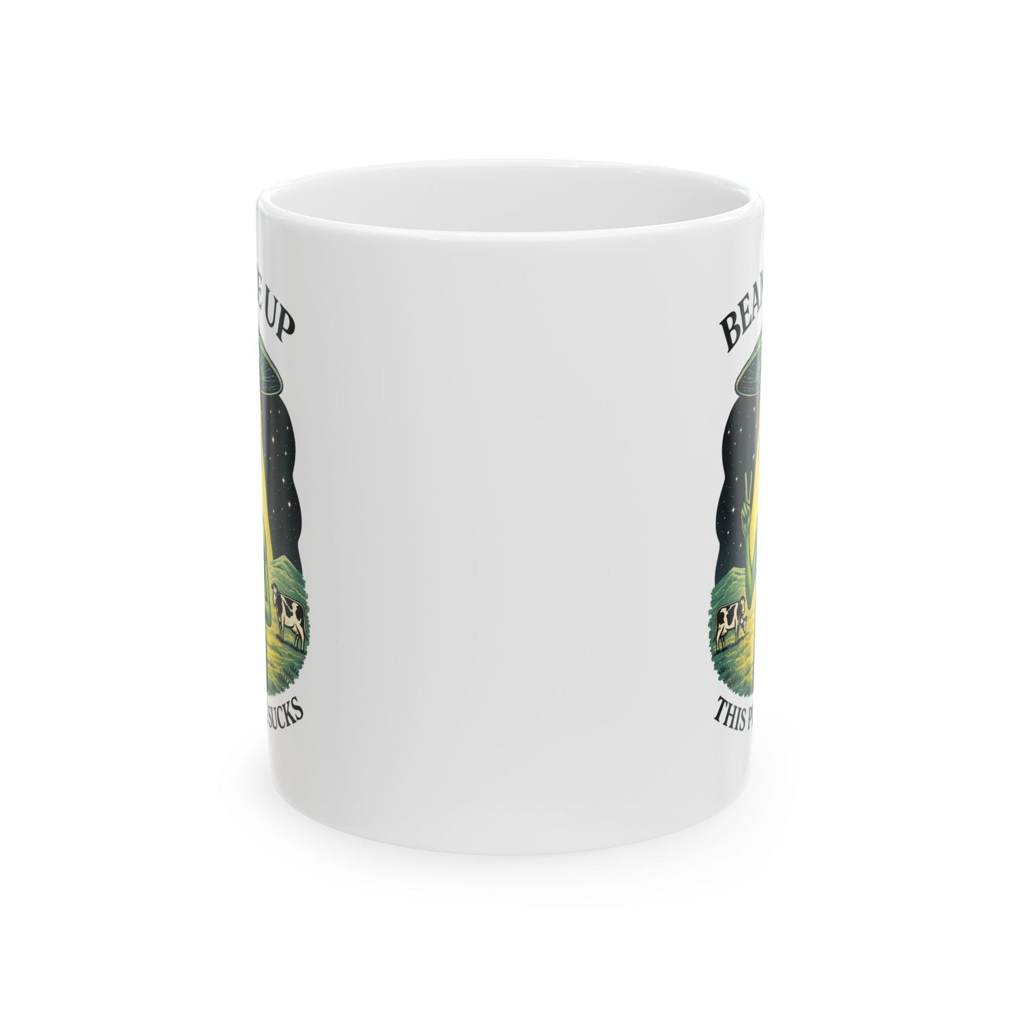 Alien Mug - Beam Me Up