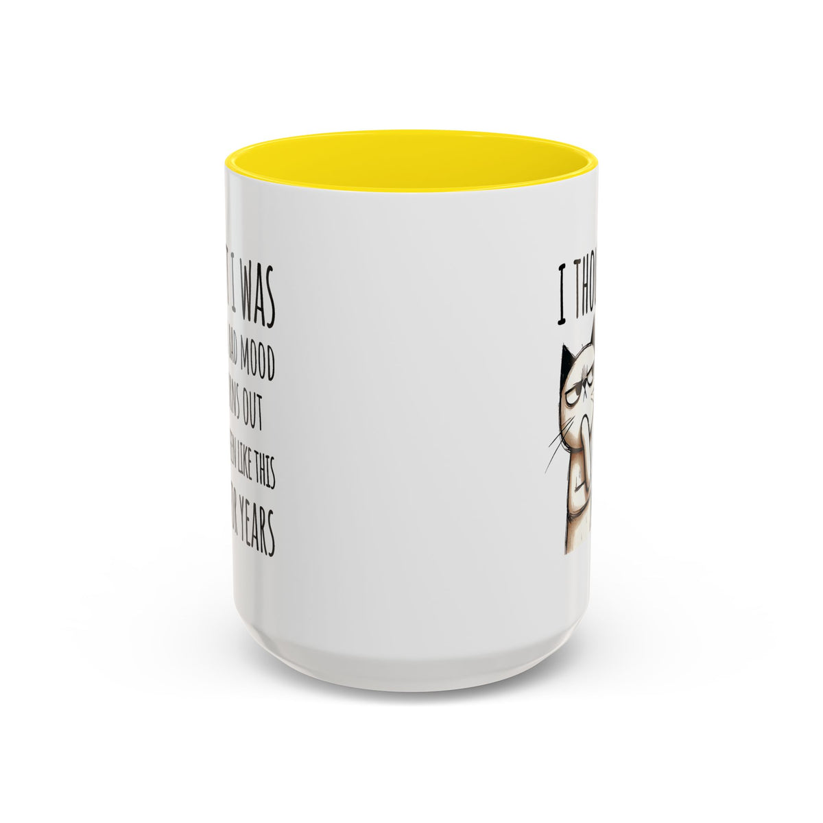 Adult Mug - I Thought I Was In A Bad Mood