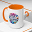 Wellness Mug - Love More Worry Less Circle