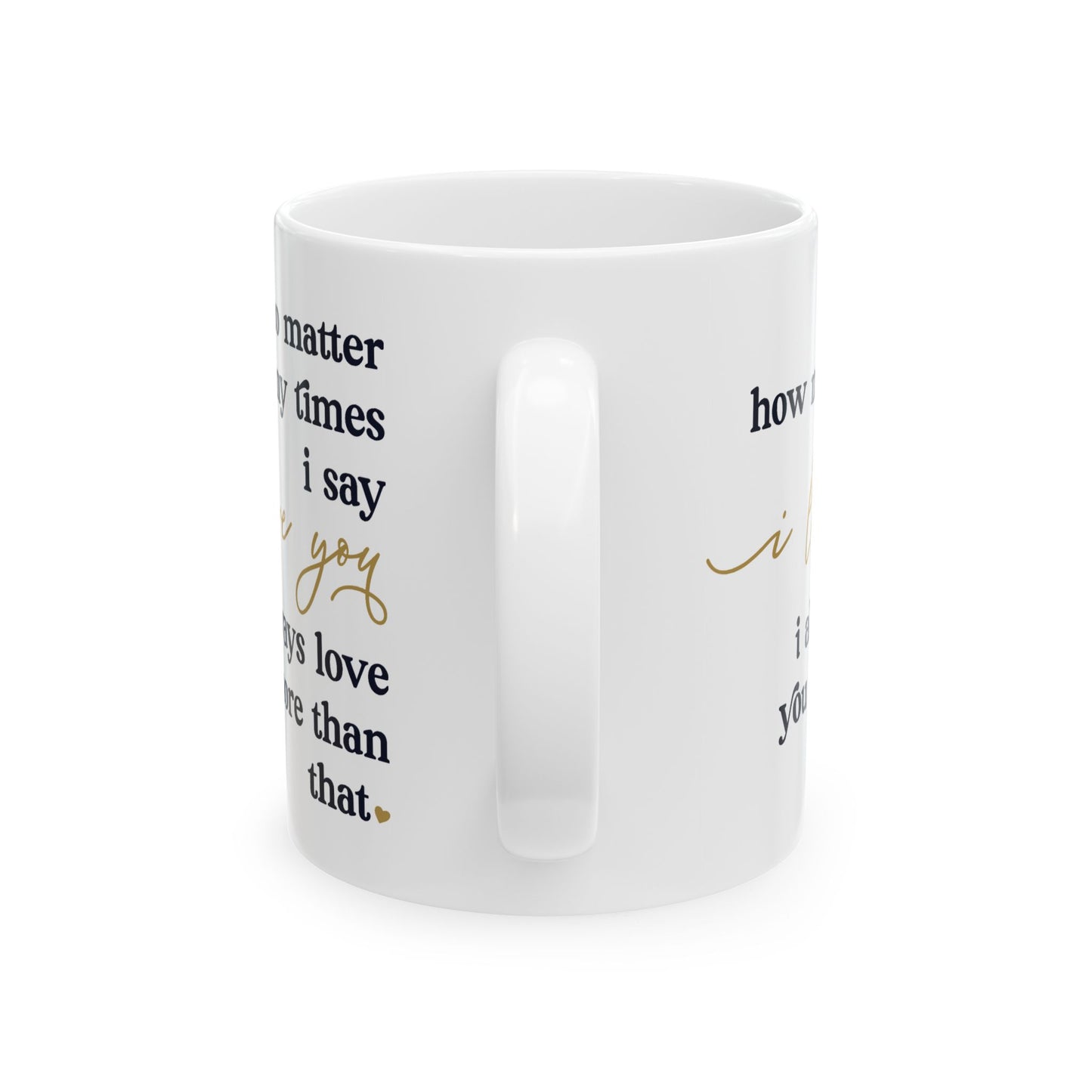 Valentine's Day Mug - No Matter