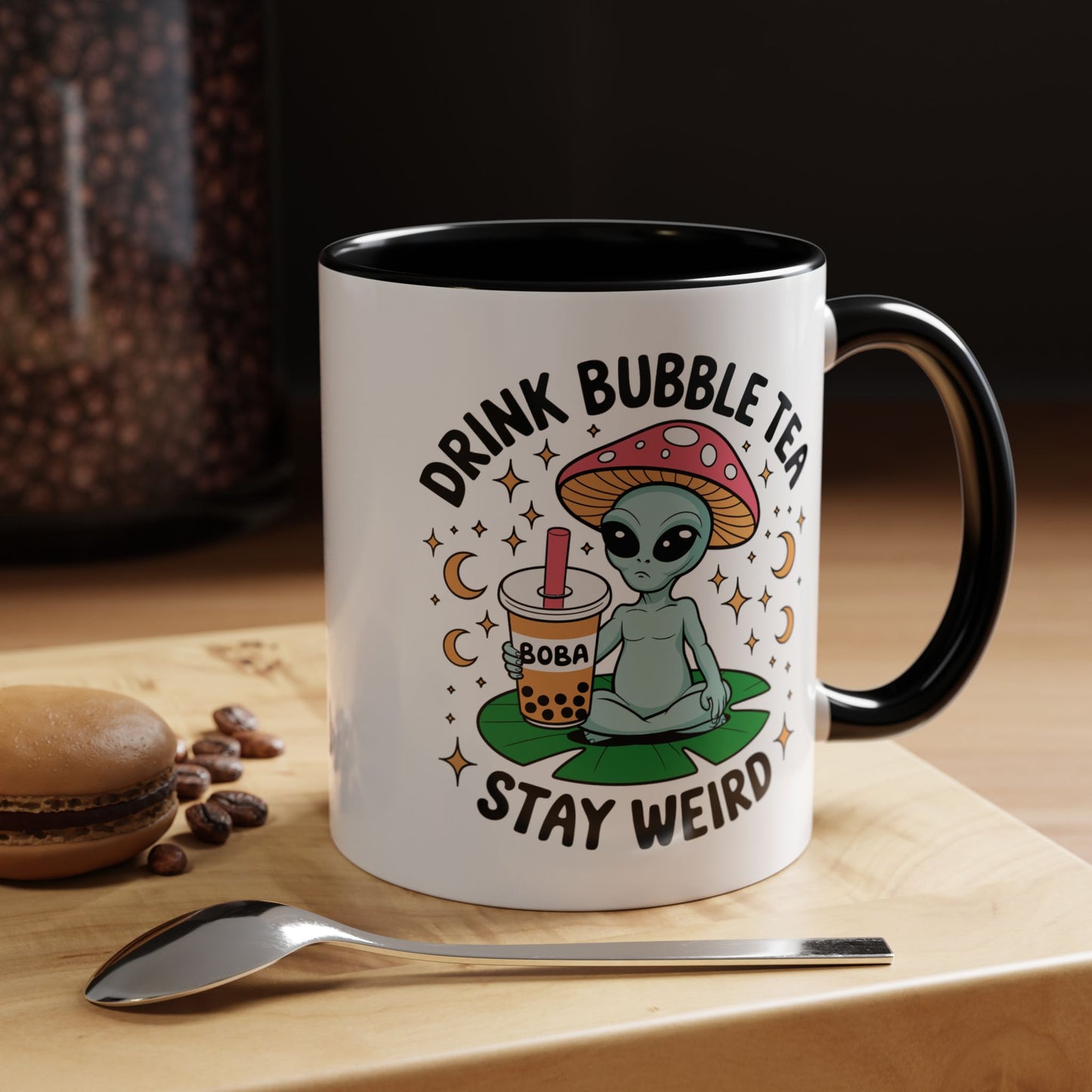 Alien Mug - Drink Bubble Tea