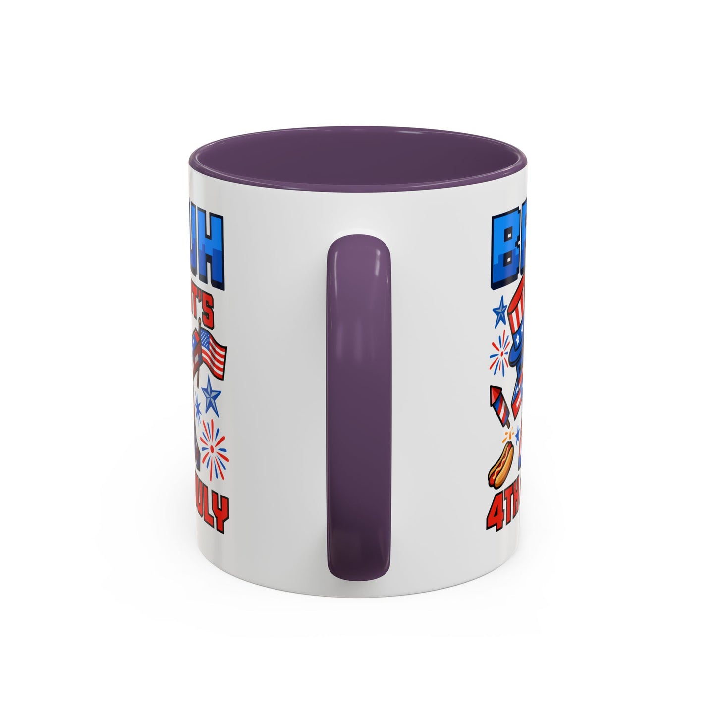 4th of July Mug - Bruh It's 4th of July