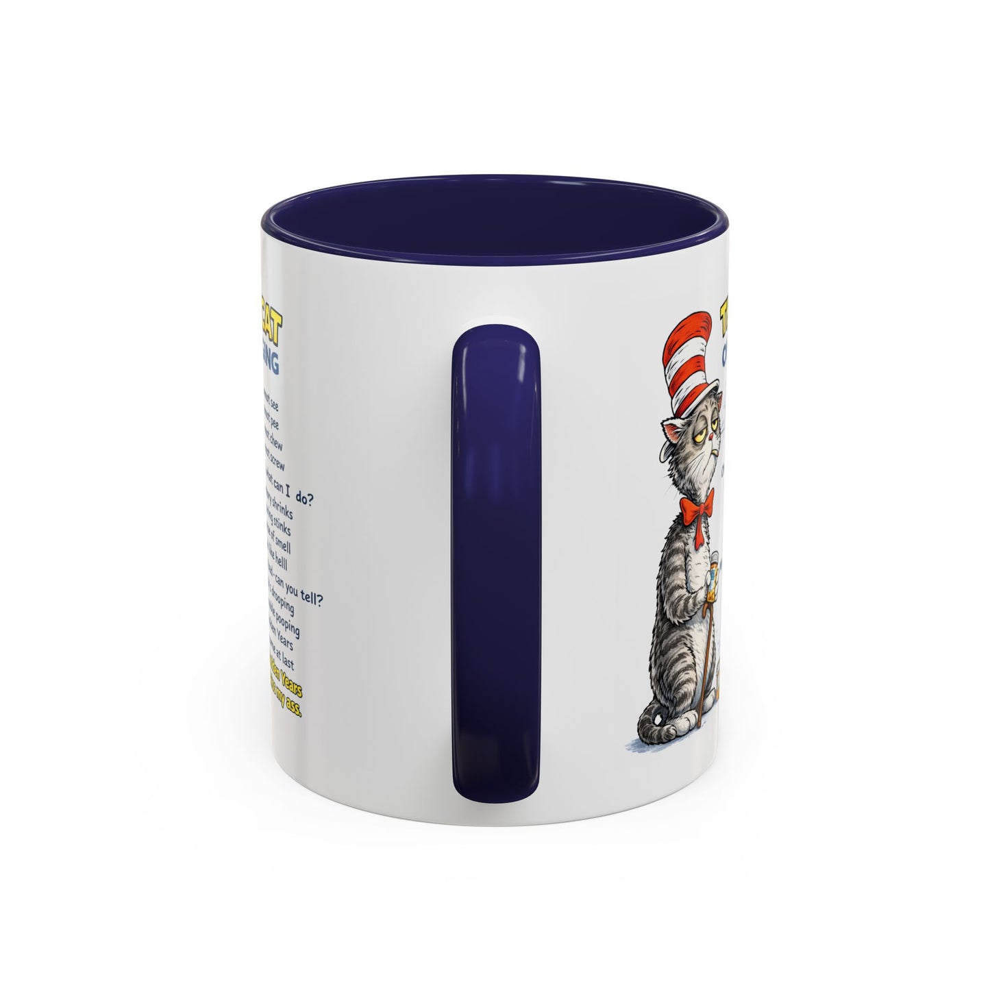 Humor Mug - The Cat Of Aging