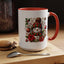 Christmas Mug - Red and Green Snowman