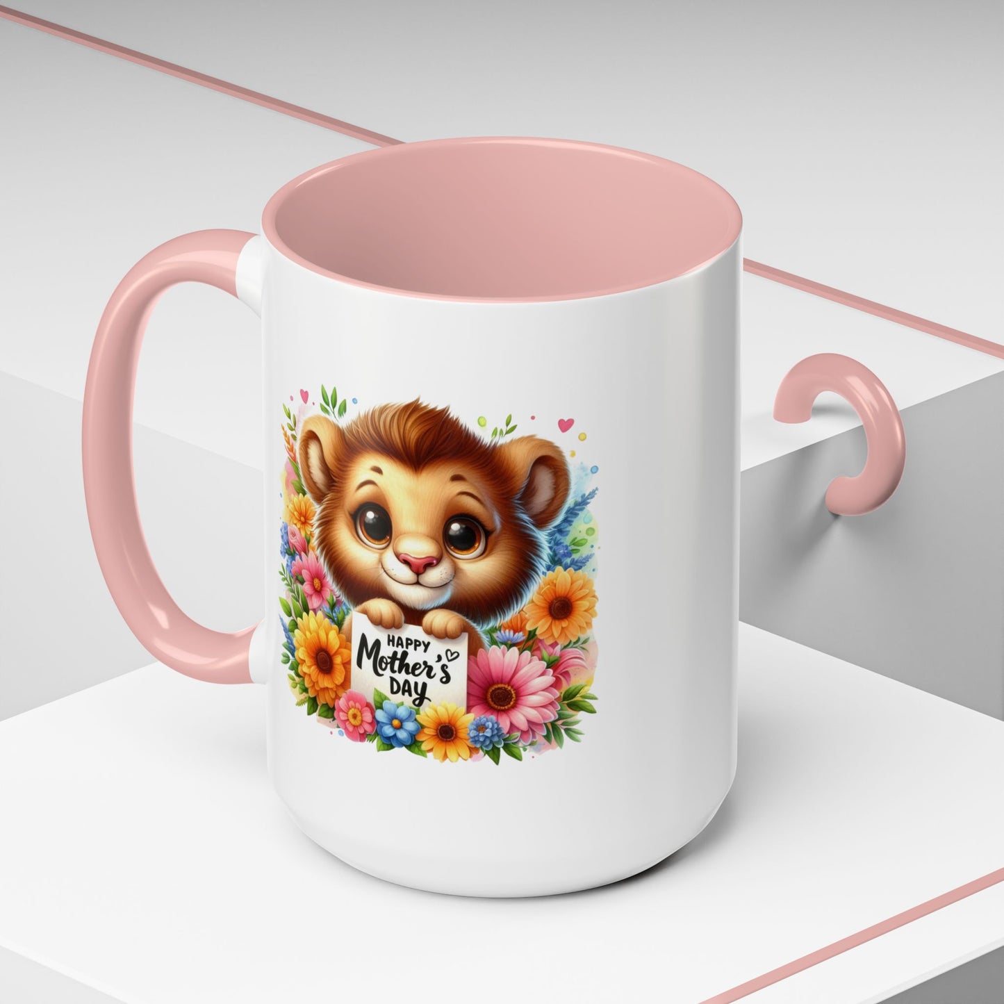 Mother's Day Mug - Happy Mother's Day Lion