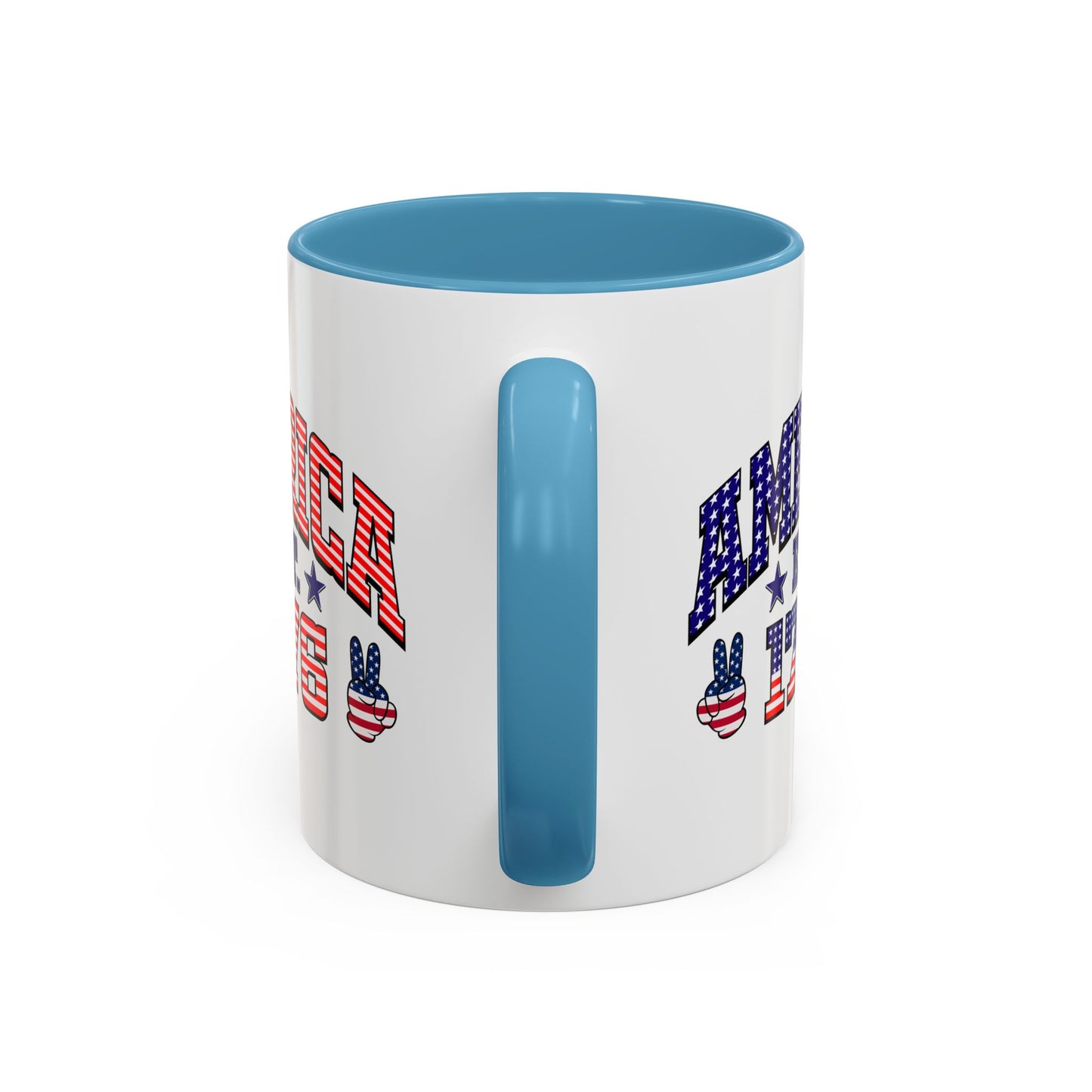 4th of July Mug - American Est 1776 Patriotic Flag