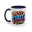 Father's Day Mug - Best Dad Ever Comic