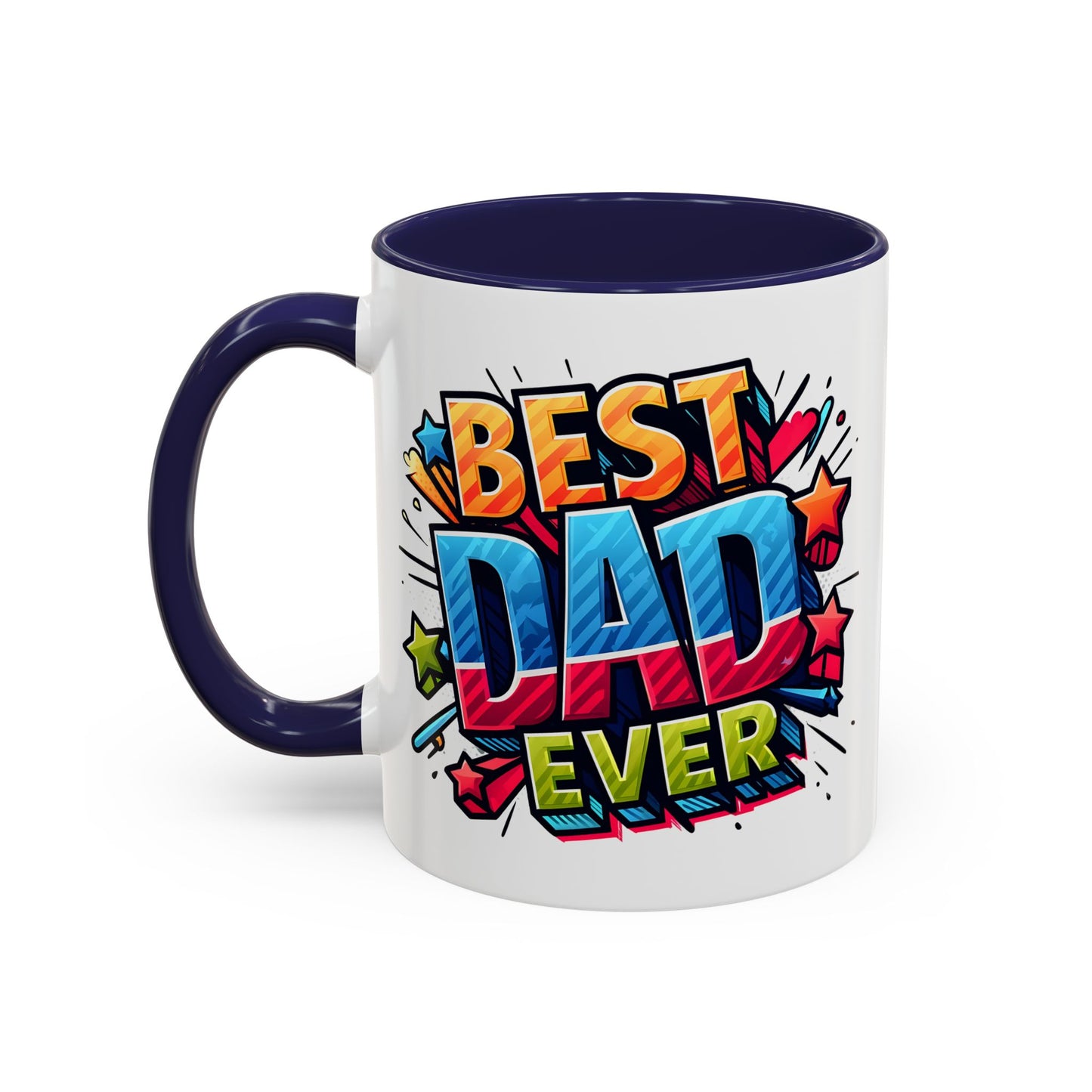 Father's Day Mug - Best Dad Ever Comic