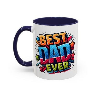 Father's Day Mug - Best Dad Ever Comic