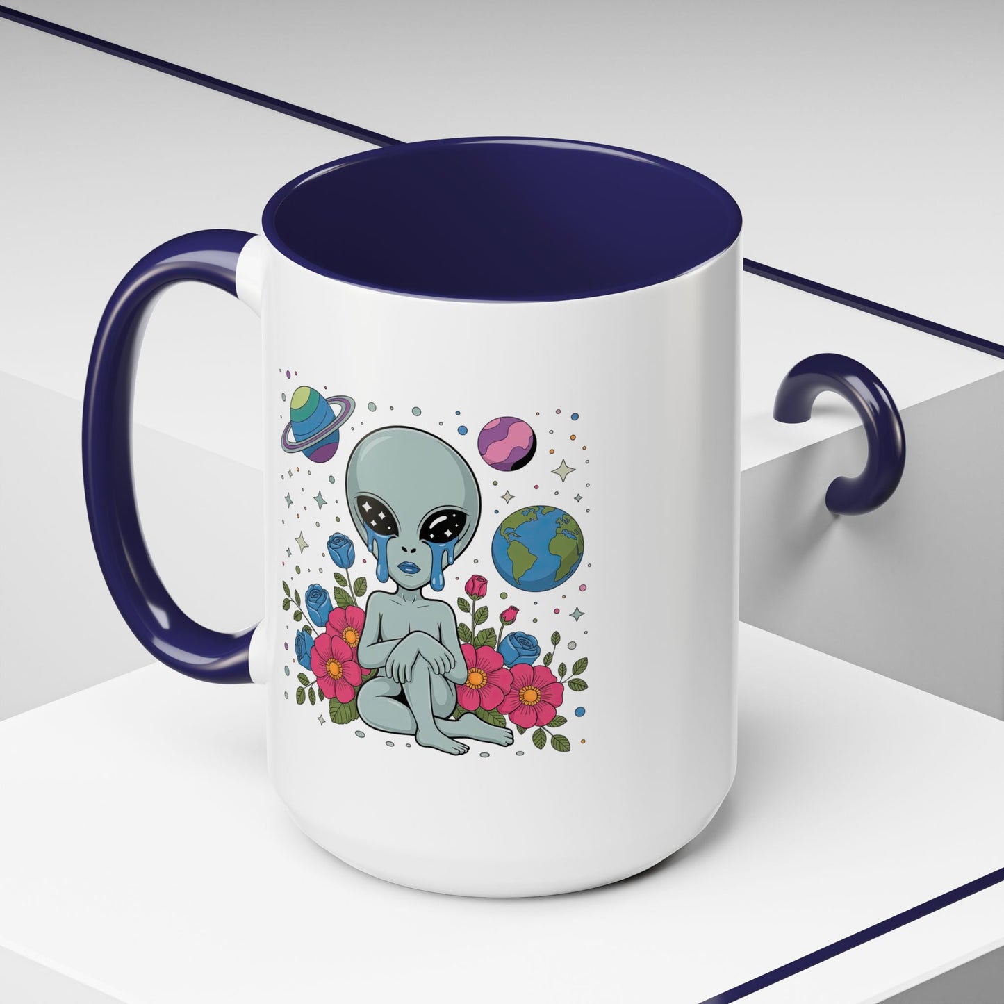 Alien Mug - Crying Alien