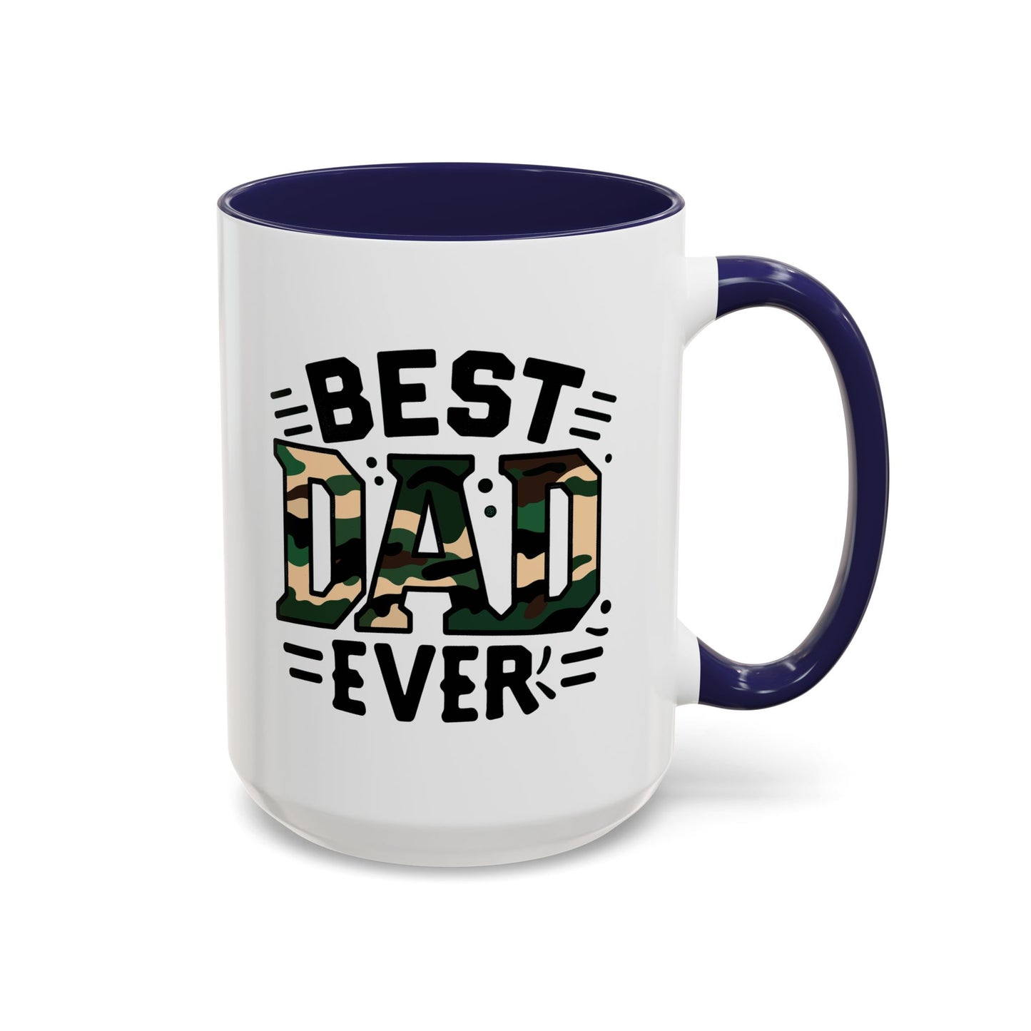 Father's Day Mug - Best Dad Ever Cammo