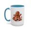 Christmas Mug - Gingerbread Man Cookies and Candy