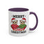 Christmas Mug - Merry Christmas Black Text Owls