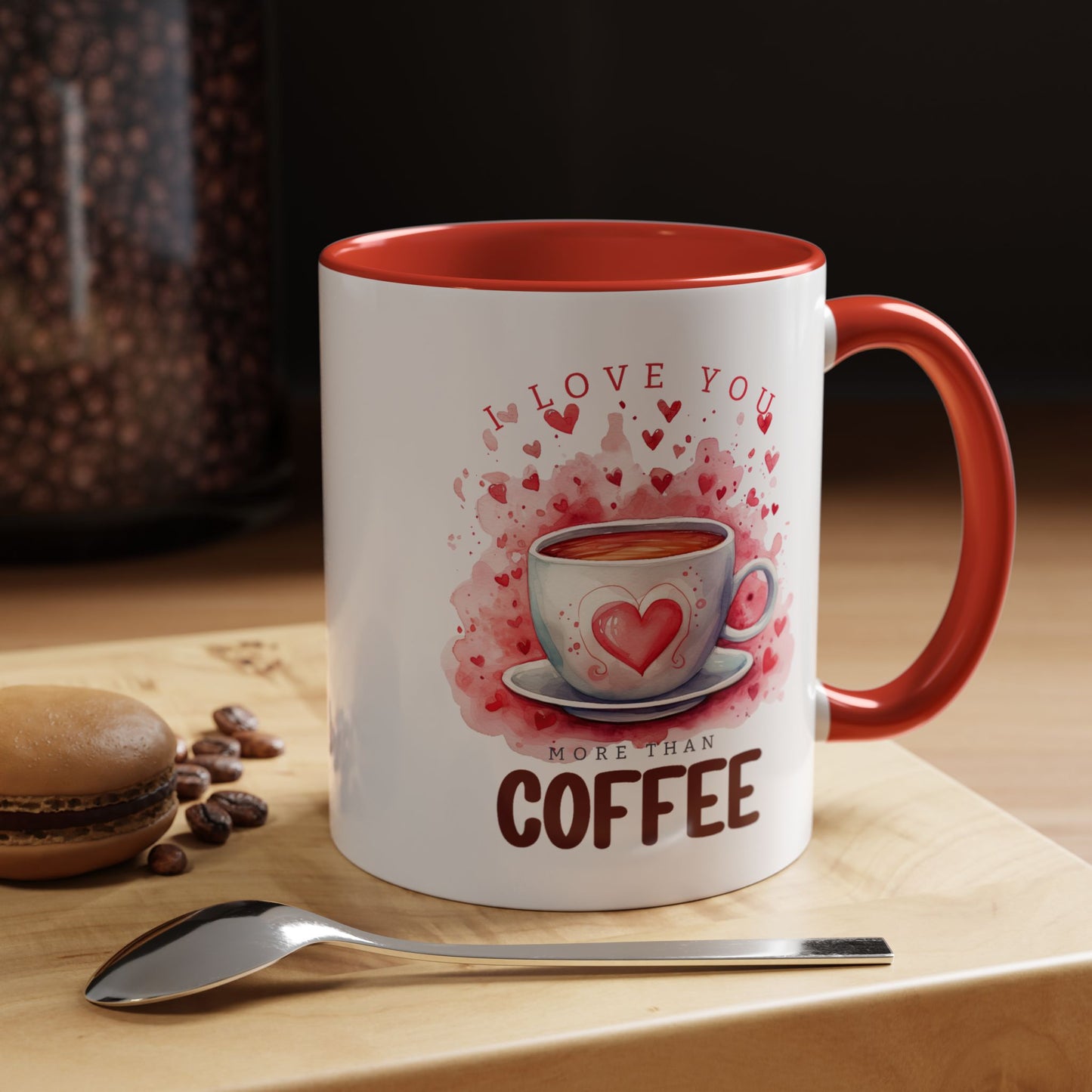 Valentine's Day Mug - I Love You Coffee