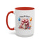 Birthday Mug - Happy Birthday Pink Ribbon Present