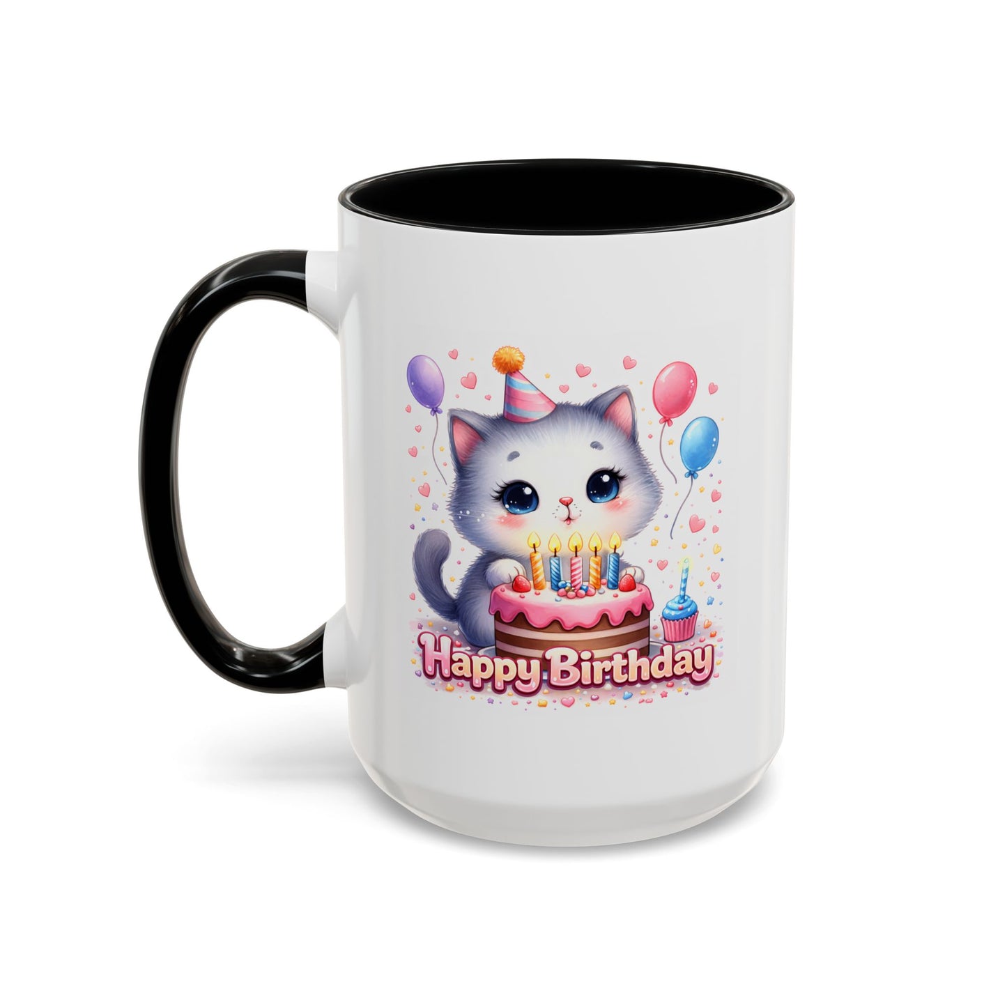 Birthday Mug - Birthday Kitty