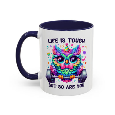 Wellness Mug - Life Is Tough Owl