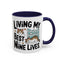 Animal Mug - Living My Best Nine Lives