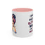 Humor Mug - I'm Made Out of Glitter Wine and Anxiety