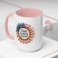 4th of July Mug - Happy Birthday America Sunflower