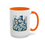 Christmas Mug - Blue Snowman Family