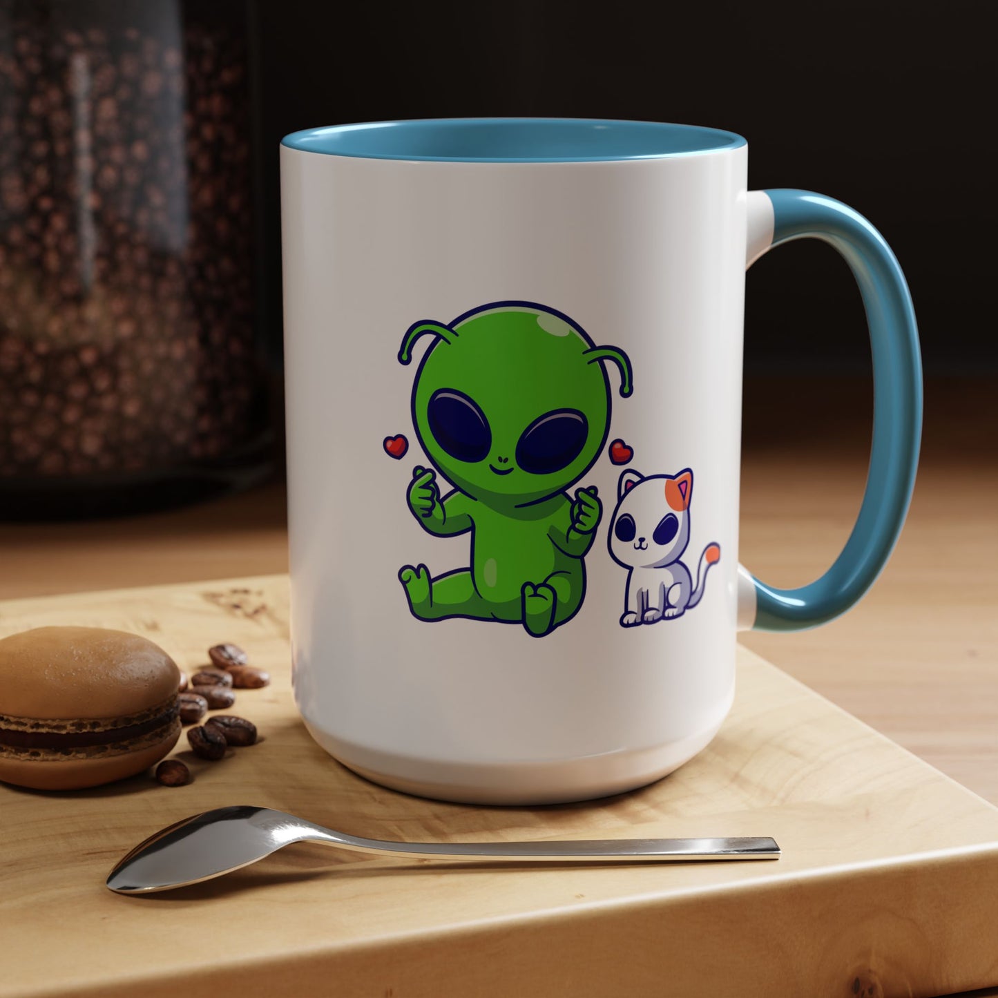 Alien Mug - Cute Alien Cat