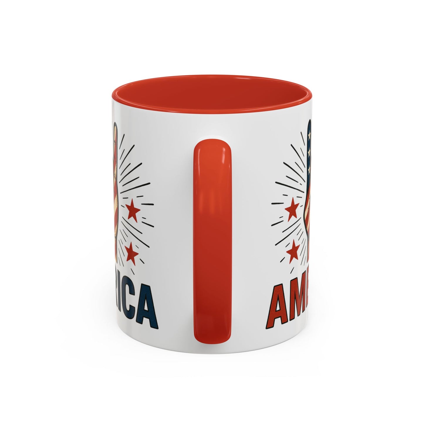 4th of July Mug - America Rock On