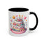 Birthday Mug - Happy Birthday Two Tiered Cake