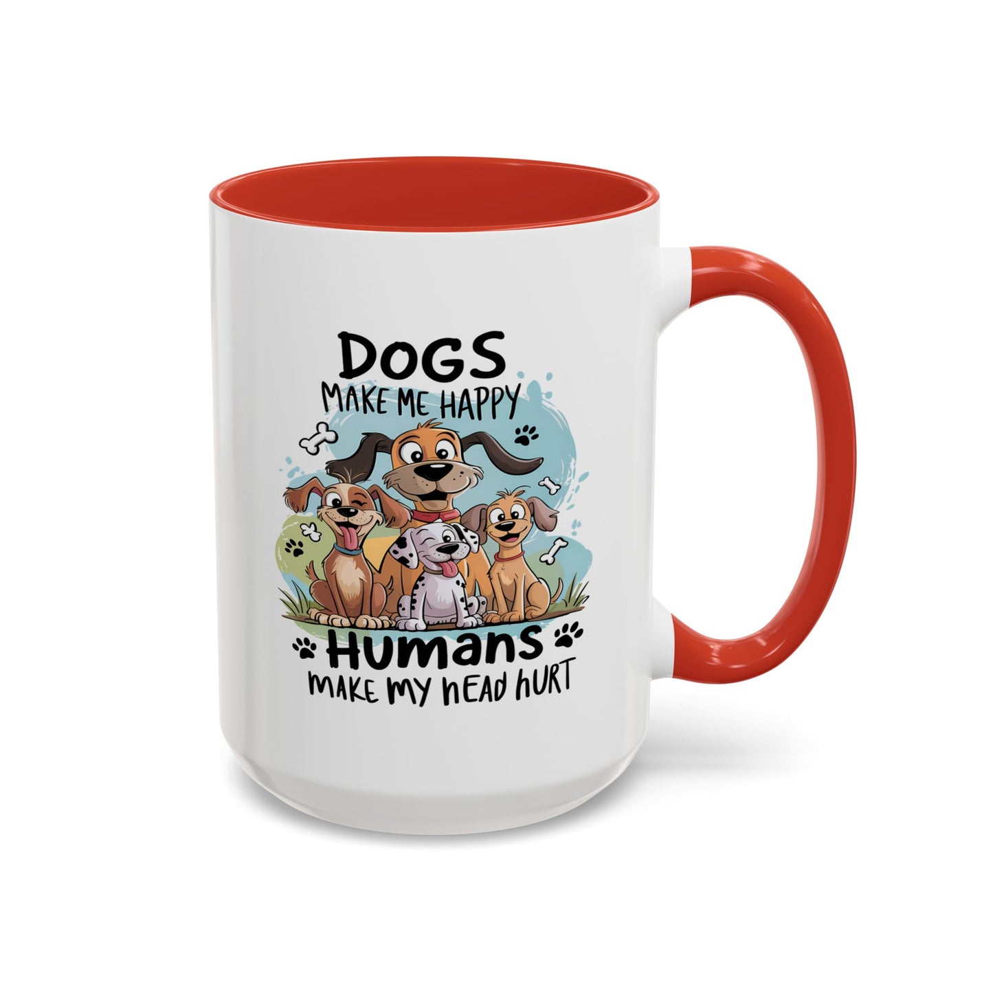 Animal Mug - Dogs Make Me Happy