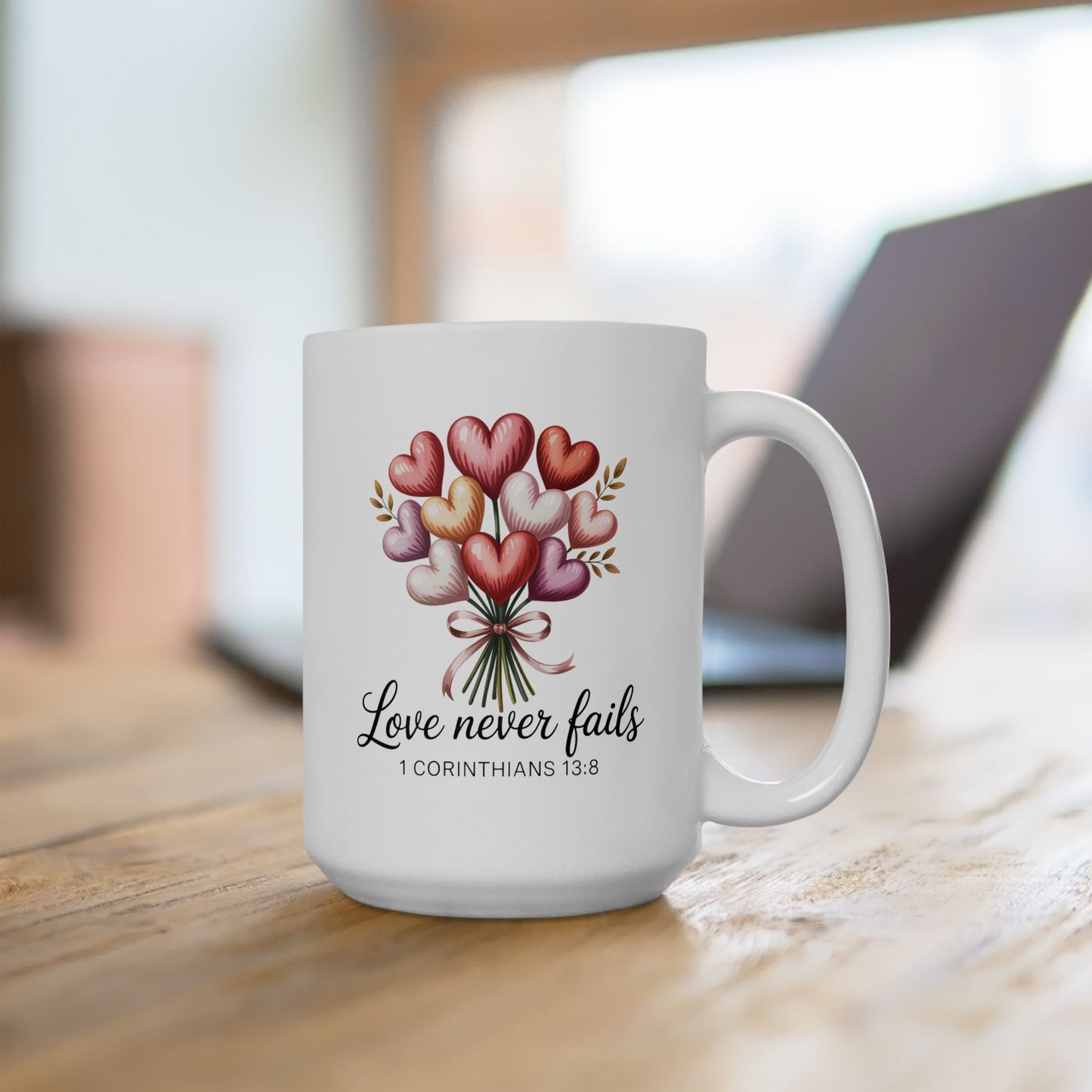 Anniversary Mug - Love Never Fails