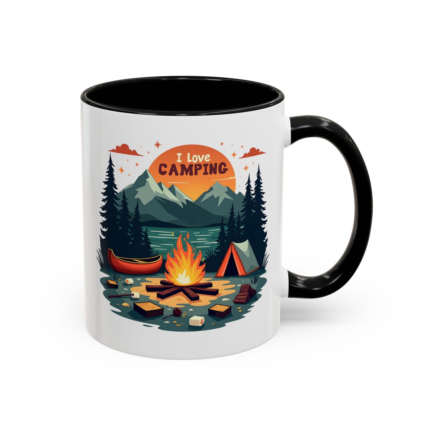 Adventure Mug - I Love Camping