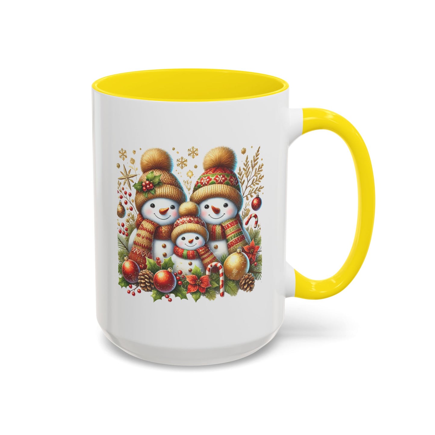 Christmas Mug - Gingerbread Snowman Family 3