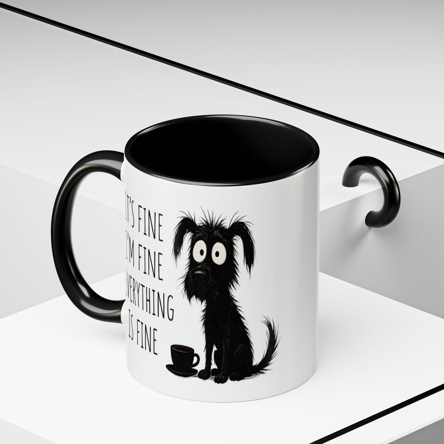 Animal Mug - It's Fine, I'm Fine
