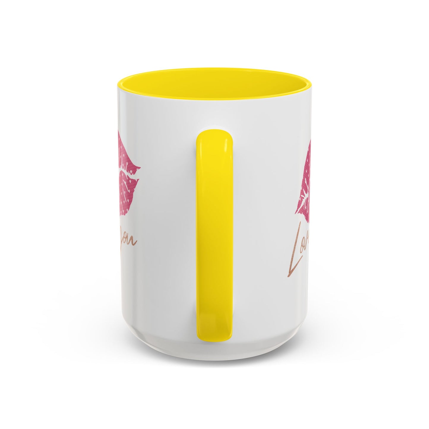 Valentine's Day Mug - Love You Lips Kiss