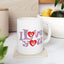 Anniversary Mug - I Love You Graphic