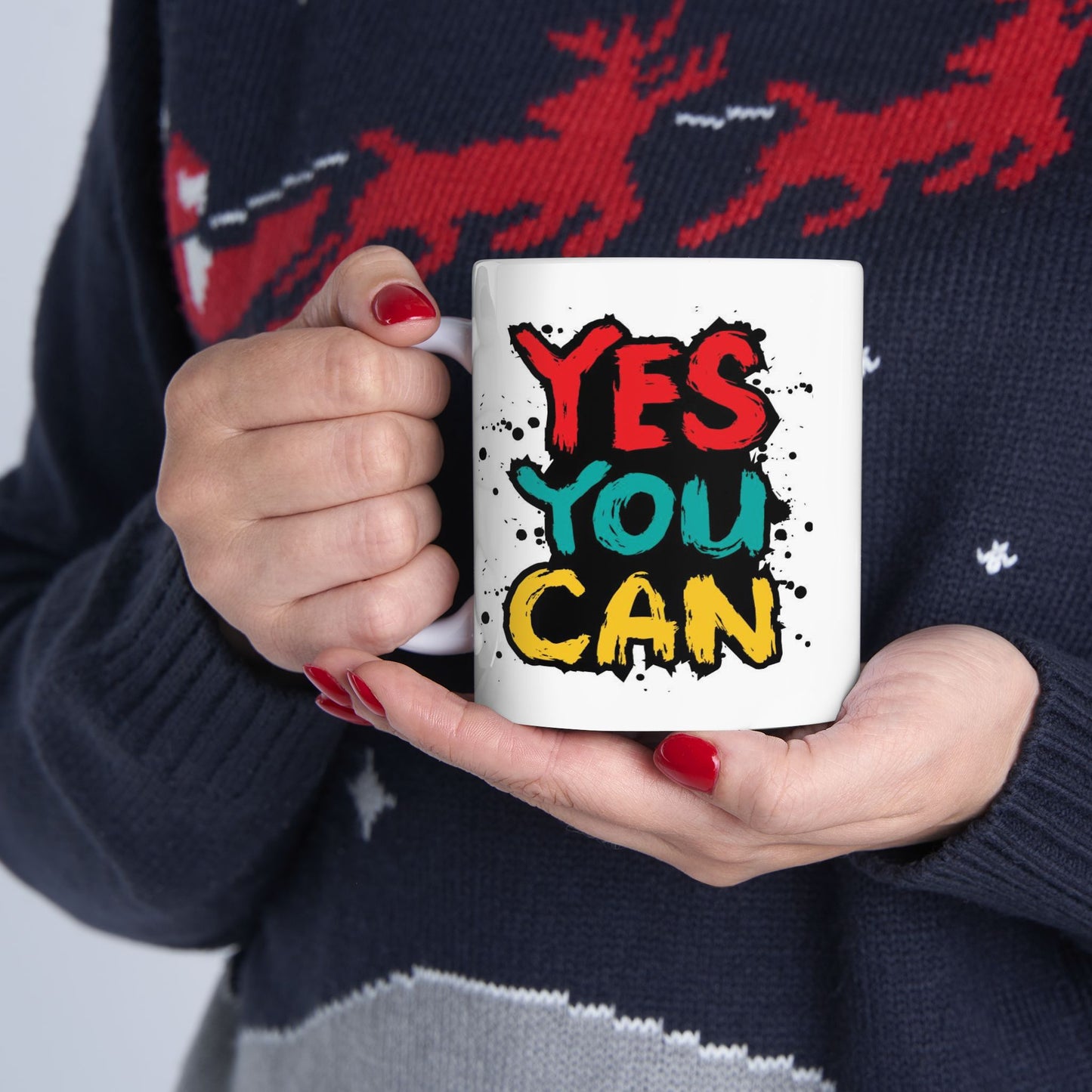 Motivation Mug - Yes You Can