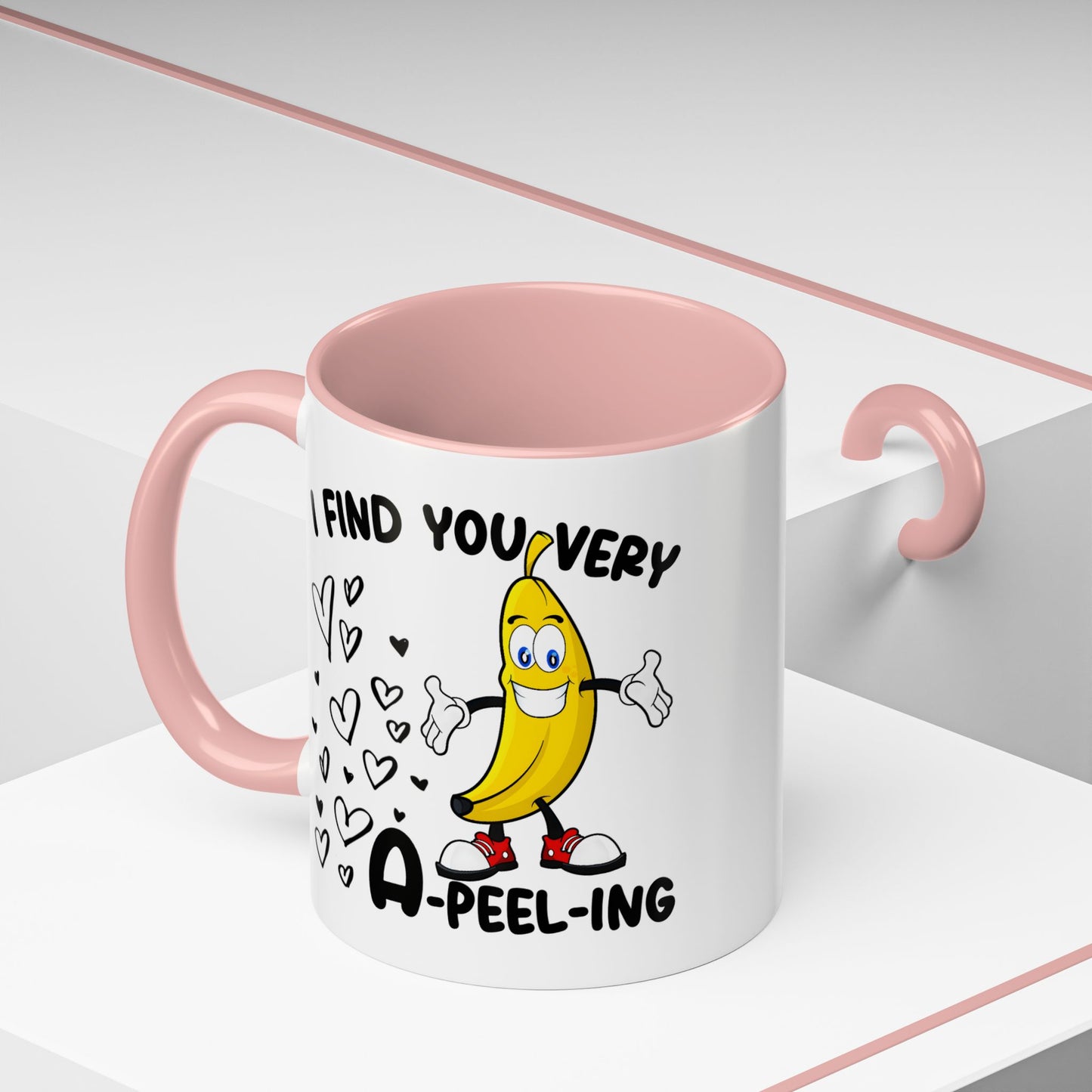 Adult Mug - I Find You Very A-Peel-Ing