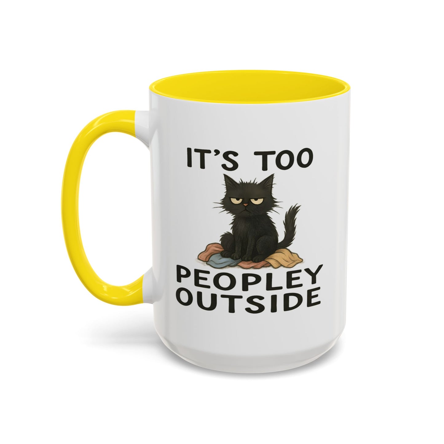 Animal Mug - It's Too Peopley Outside