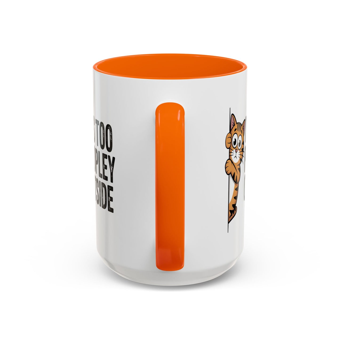 Animal Mug - It's Too Peopley Outside