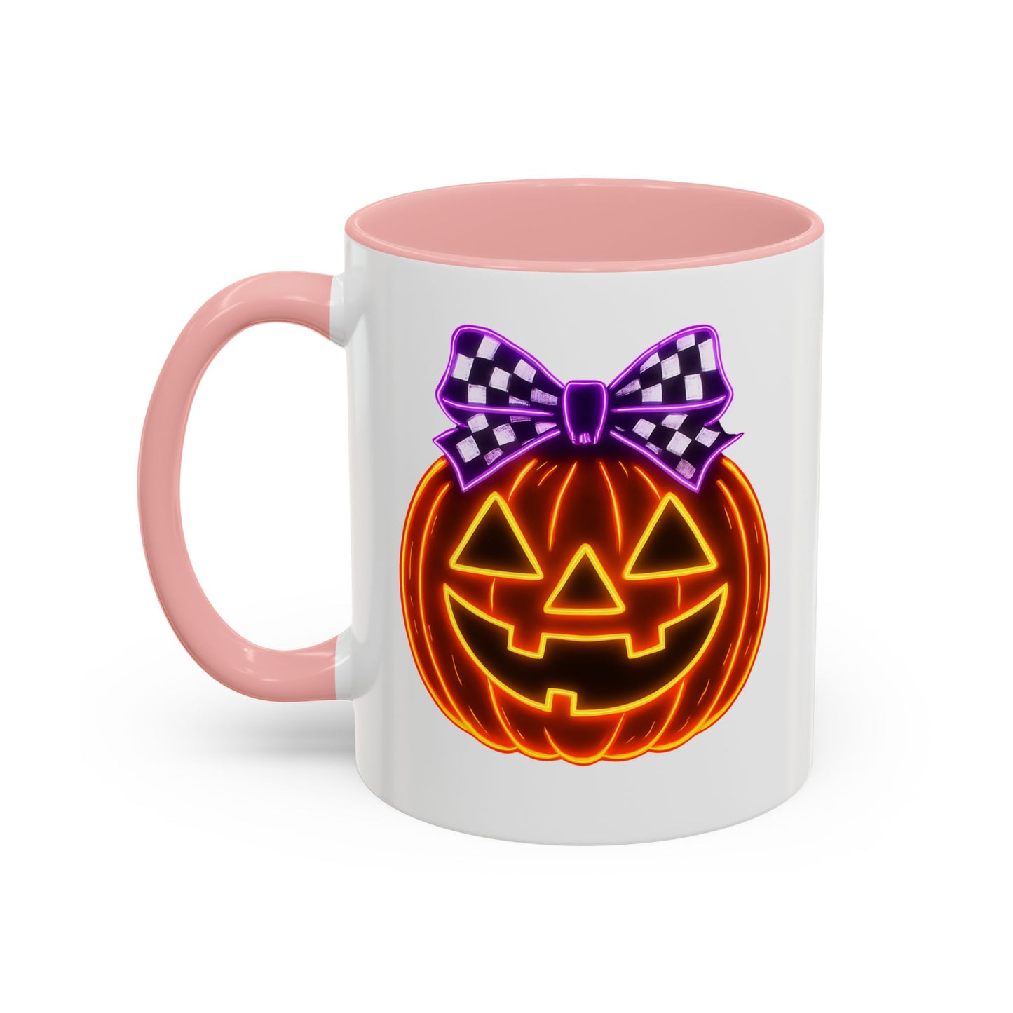 Halloween Mug - Purple Bow's Pumpkin