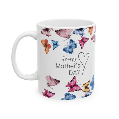 Mother's Day Mug - Happy Mother's Day Butterflies