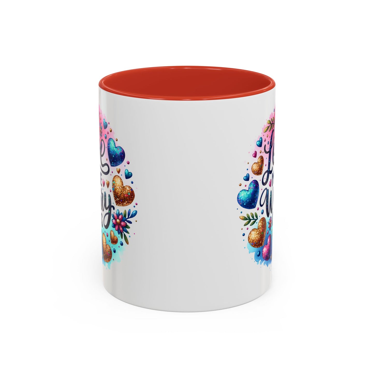 Wellness Mug - Love More Worry Less Circle
