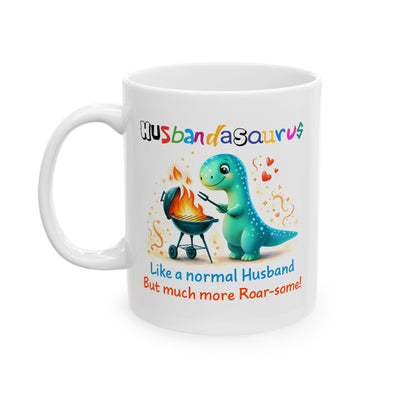 Anniversary Mug - Husbandasaurus